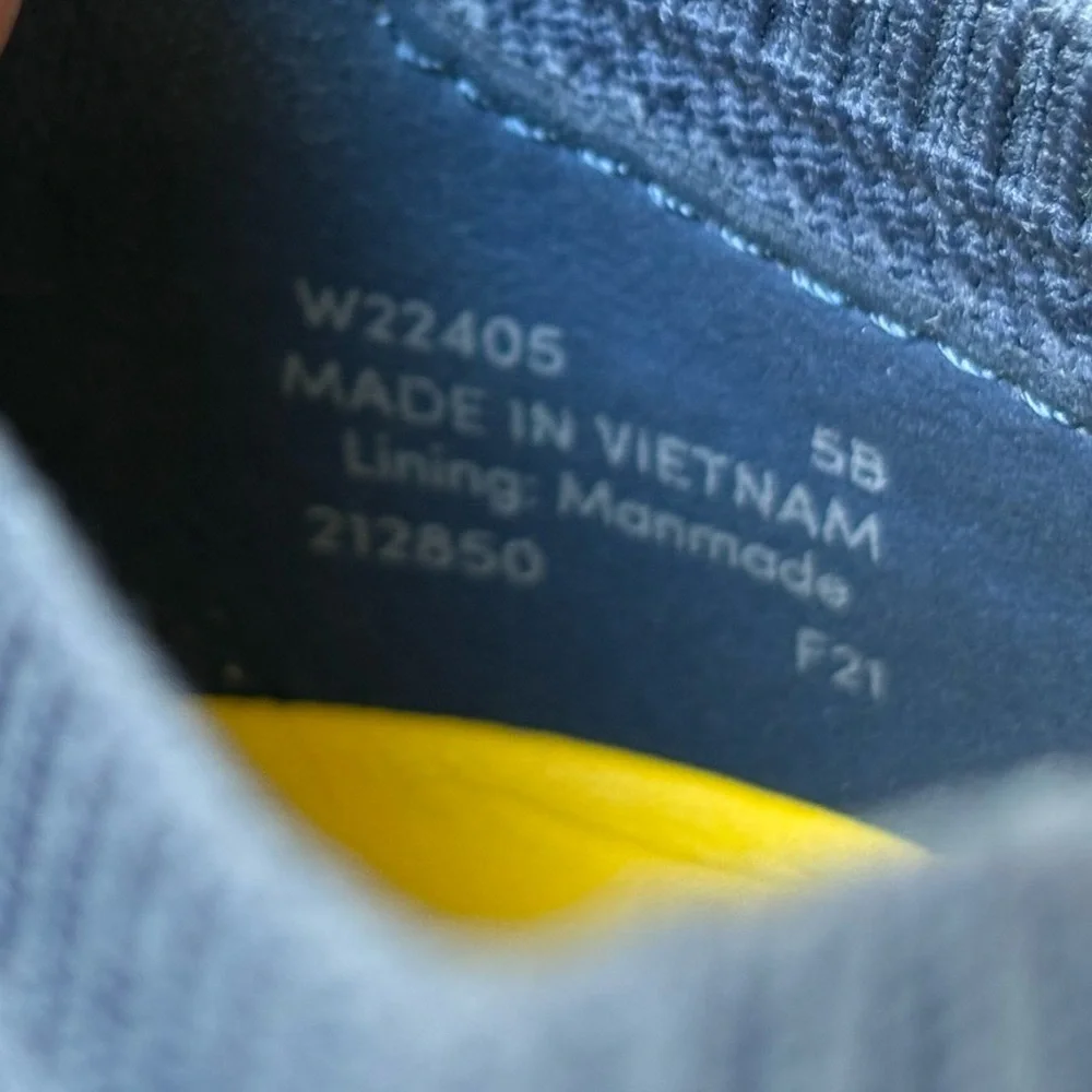 Cole Haan OriginalGrand Meridian Oxford China Blue Stitchlite W22405 Sz 5